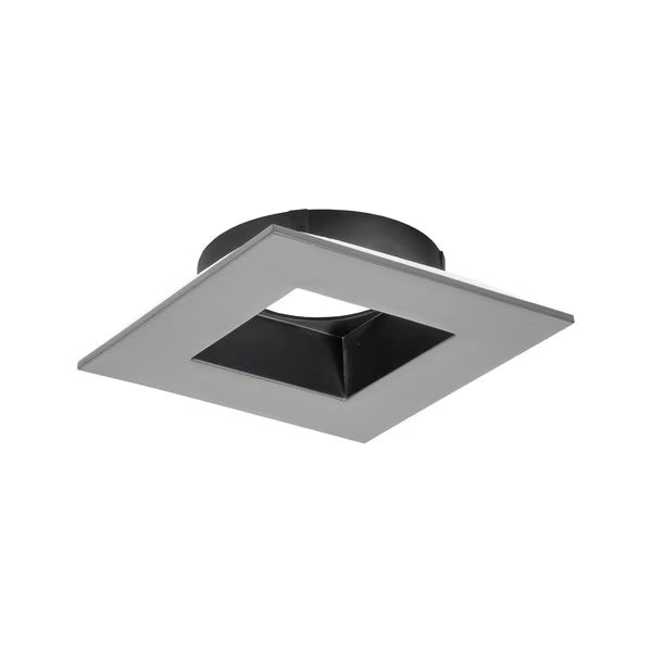 Downlight  4 Square Trim BK for RLF4115 Light Engine, Jesco, Mfr#: RLT-4106-BK